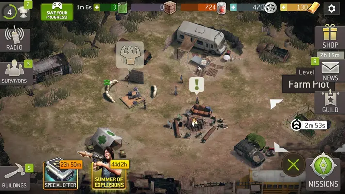 The Walking Dead No Man's Land android App screenshot 4